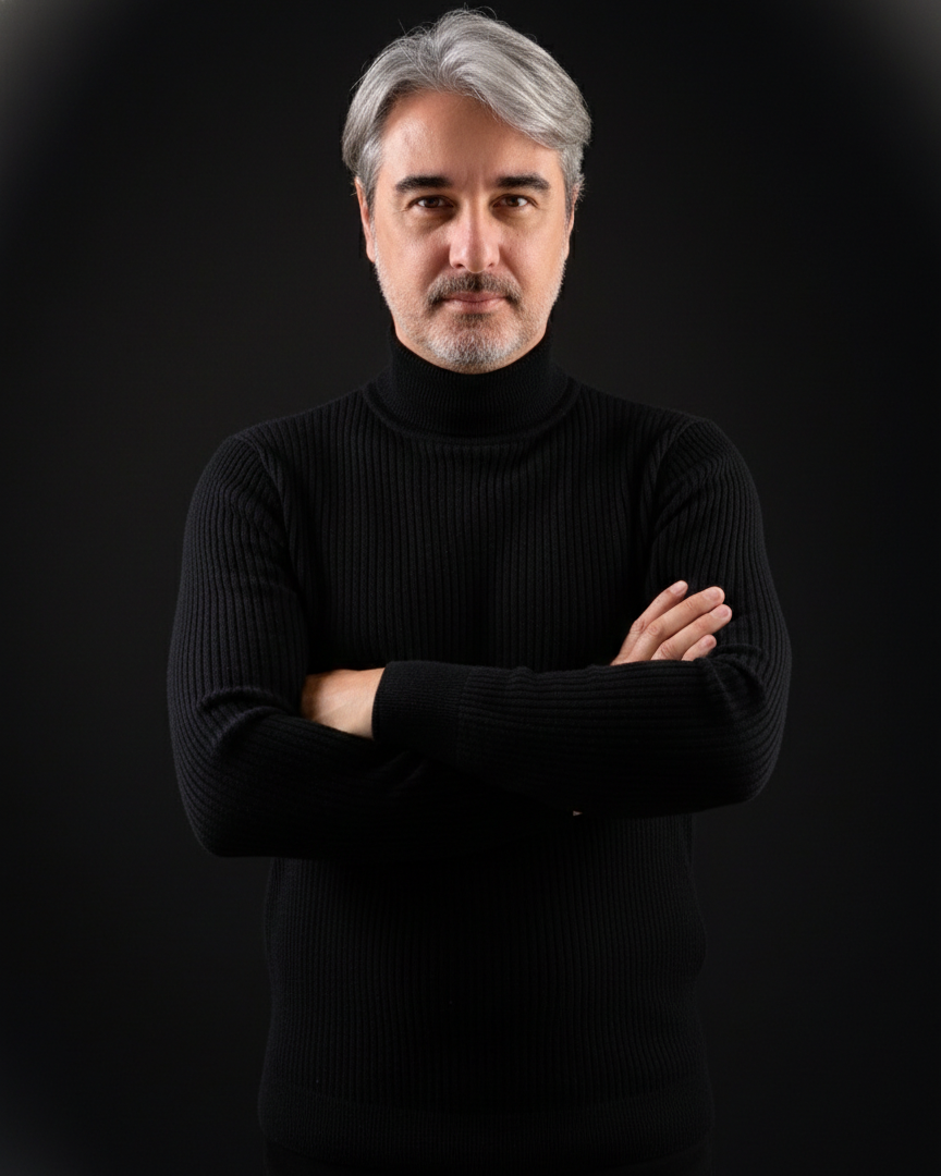 Foto de casting profesional de Jorge Marquez Lander - Medio plano frontal