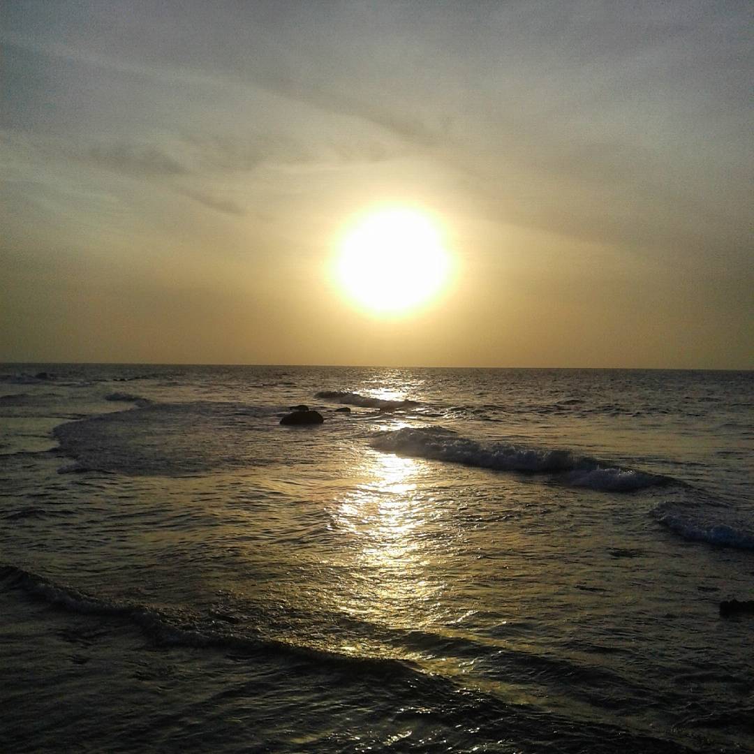 Atardecer desde el malecón